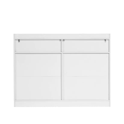 6 Drawer Dresser With LED Lights Modern Dressers Drawers With Sturdy Frame