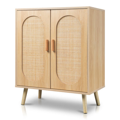 Otto Rattan Shoe Cabinet