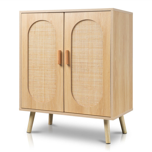 Otto Rattan Shoe Cabinet