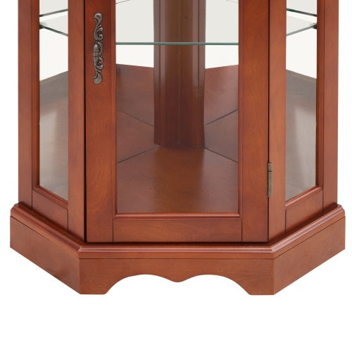 Garfield Corner Curio Cabinet