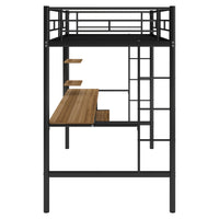 Pottery Twin Loft Bed