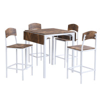 Extendable Dining Table Set For 4