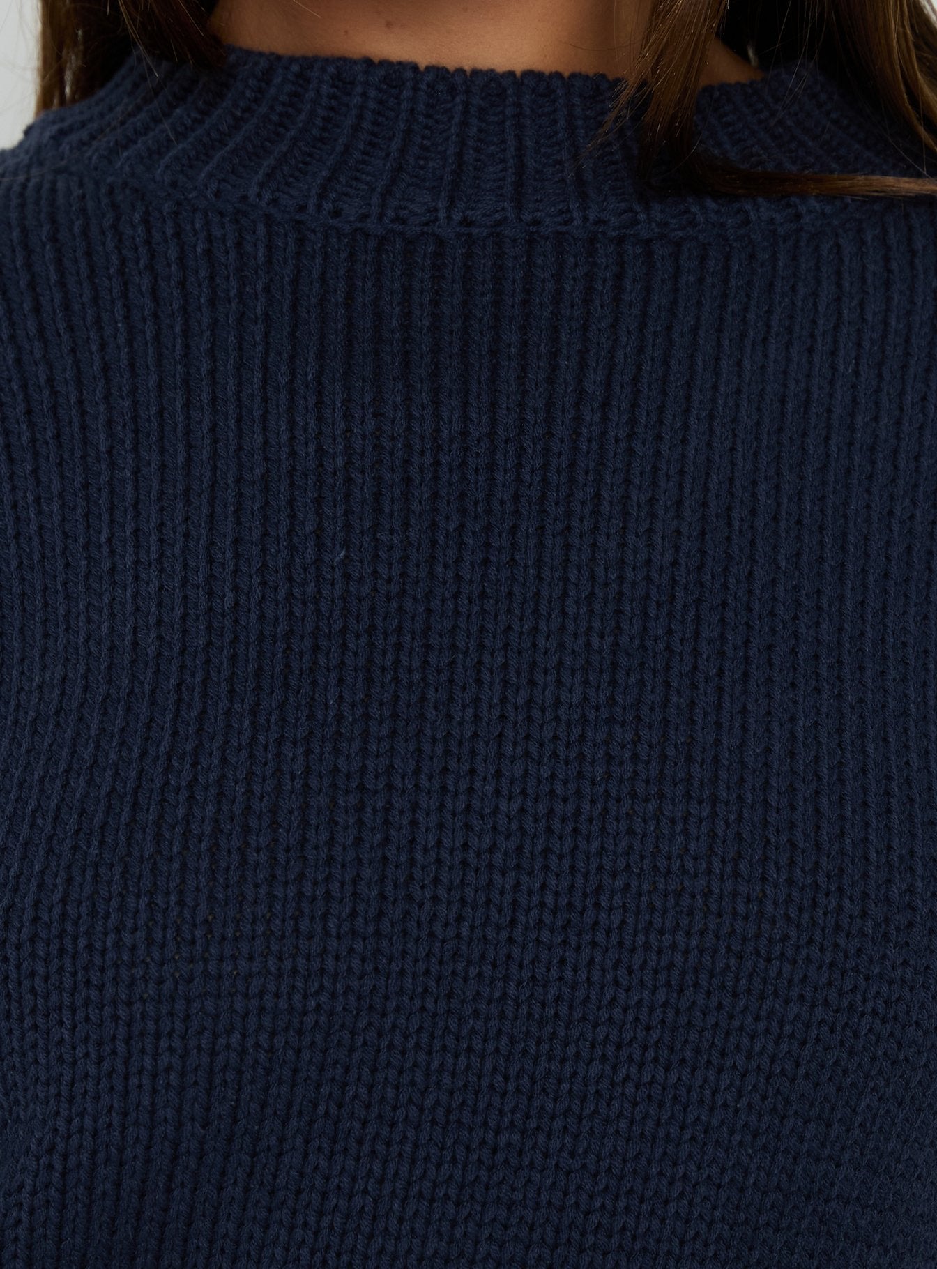 Chic Balloon Sleeve Knit Sweater