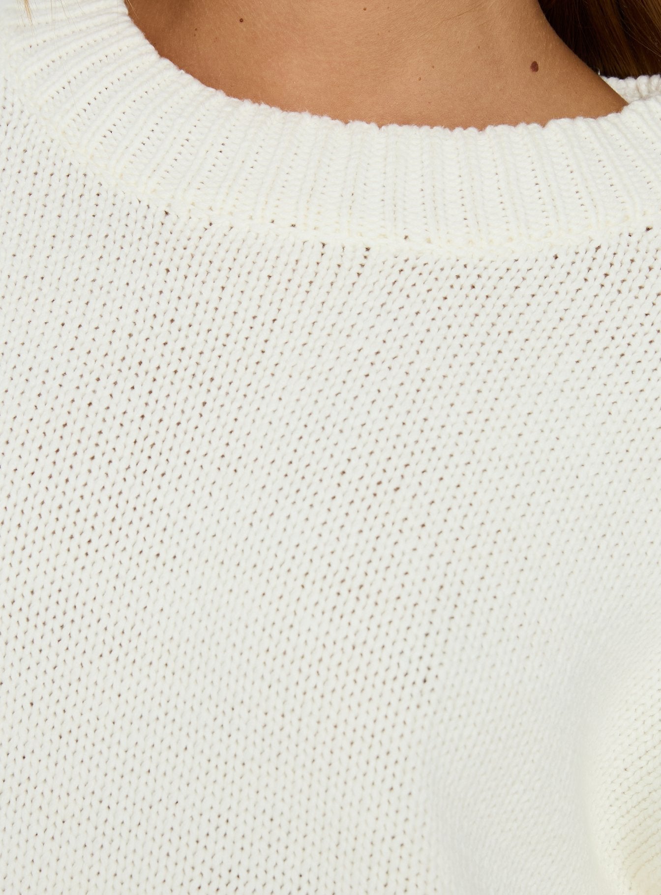 Chic Balloon Sleeve Knit Sweater