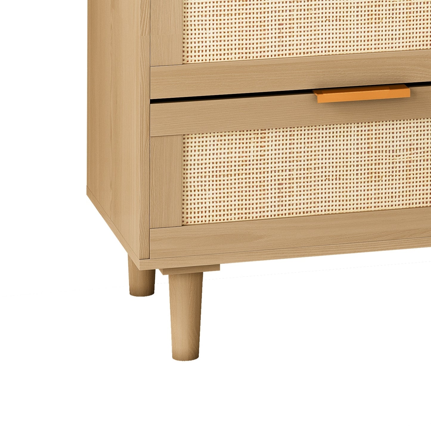 The Oak Rattan Dresser