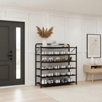 6-layer shoe rack in entryway entrance
