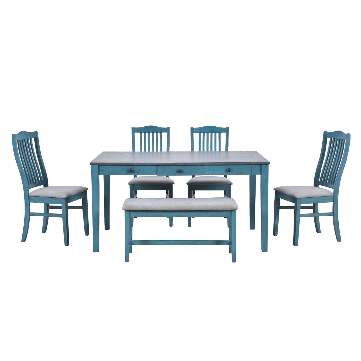 Rouje Dining Table Set For 6