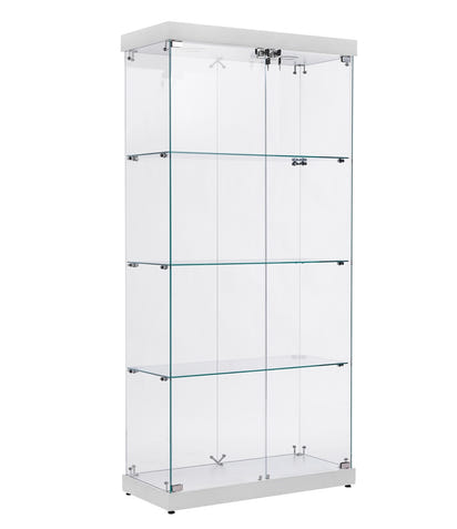 Everess 8 Unit Glass Display Cabinet