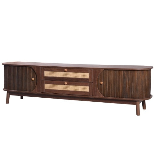 The Harvest Rattan 75 Inch TV Stand