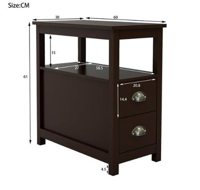 The Harvest Narrow Nightstand