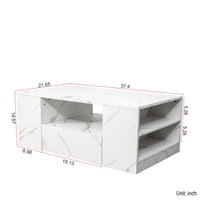 Carmine Coffee Table With Storage