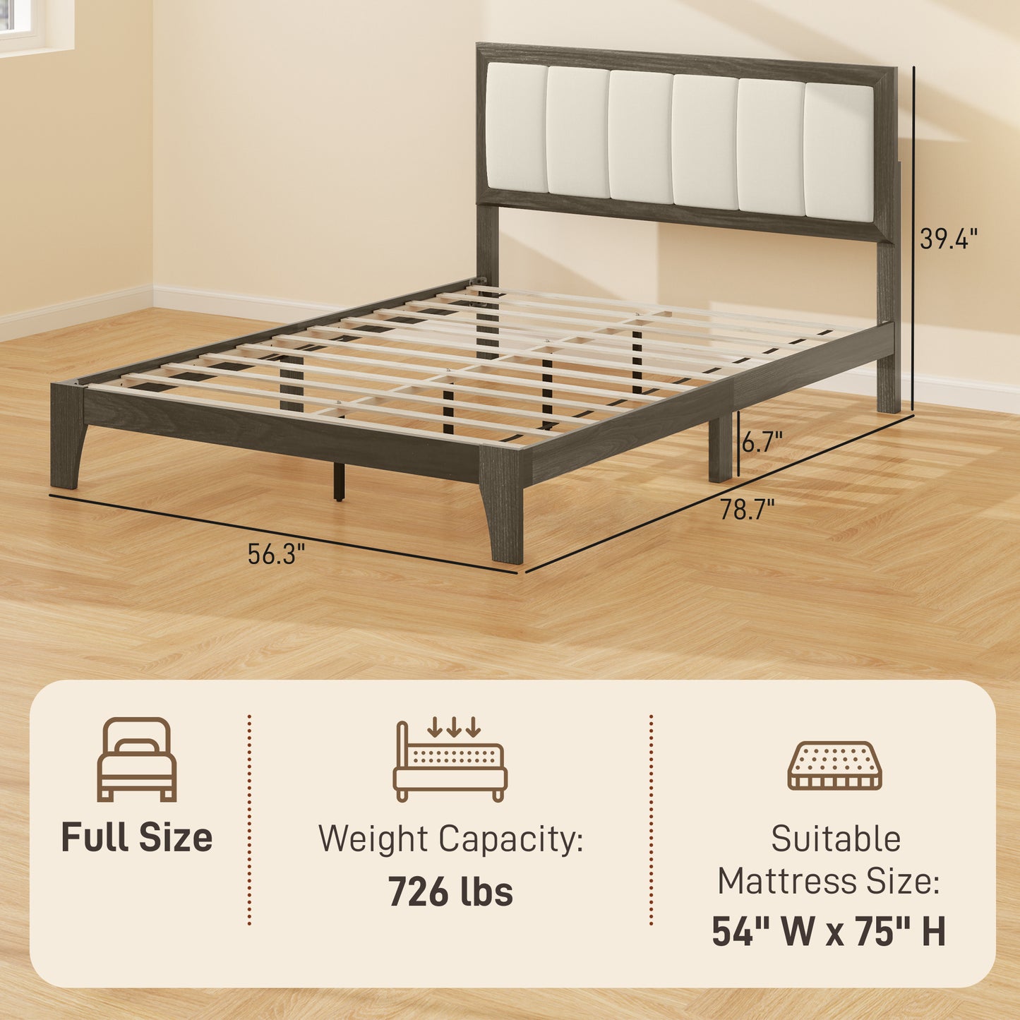 Rivercrest Full Size Bed Frame