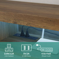 The Oak 65 Inch TV Stand