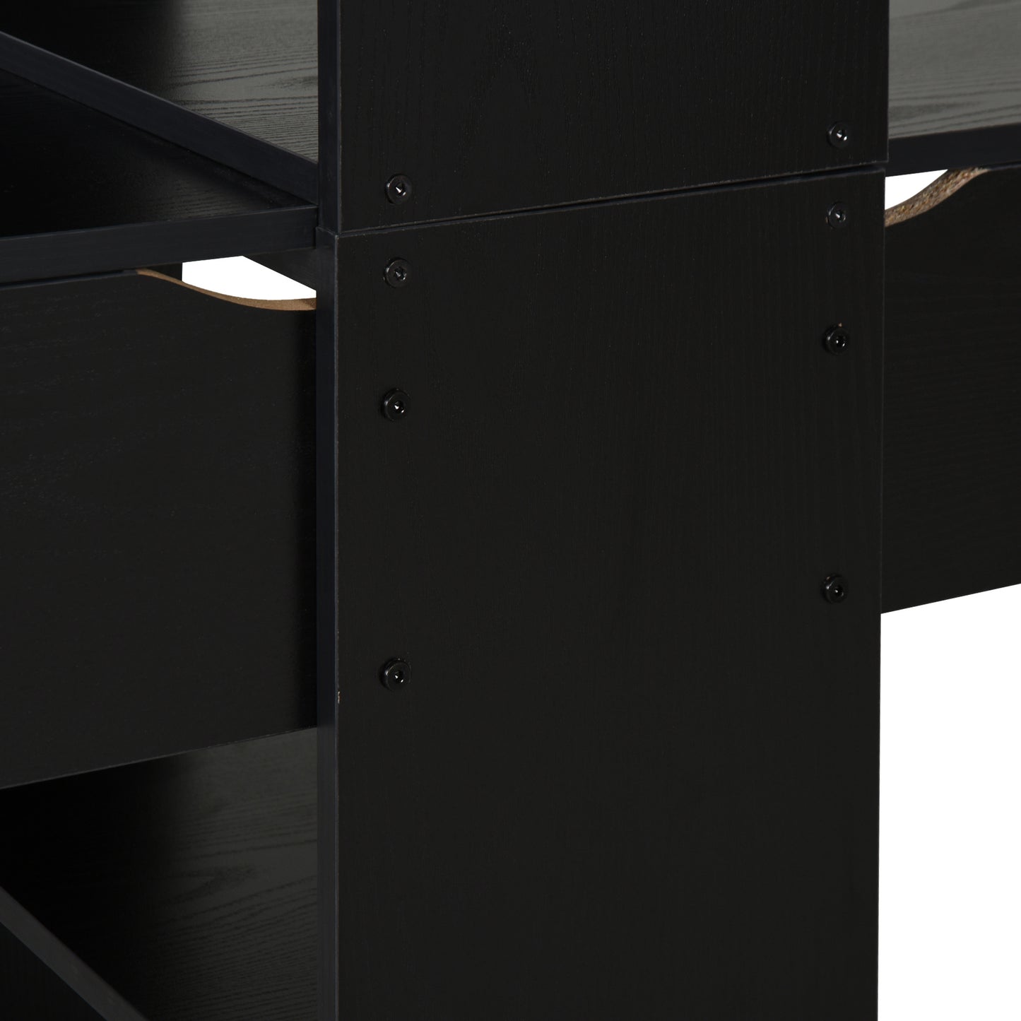 Bose Dual Computer Desk With Shelf