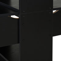 Bose Dual Computer Desk With Shelf