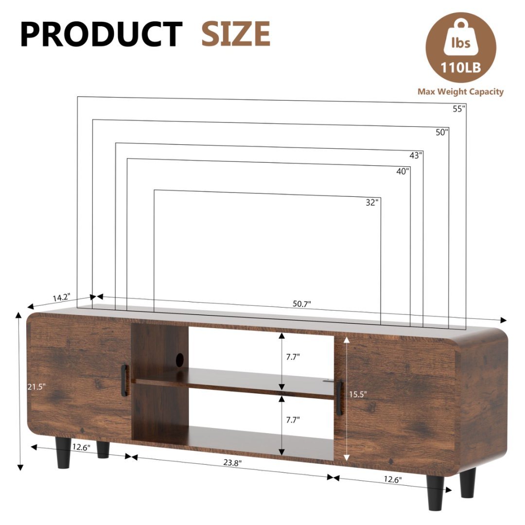 Maltise 55 Inch TV Stand