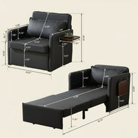 UrbanEase Convertible Sleeper Chair Pullout Bed