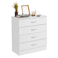 Everess White Nightstand