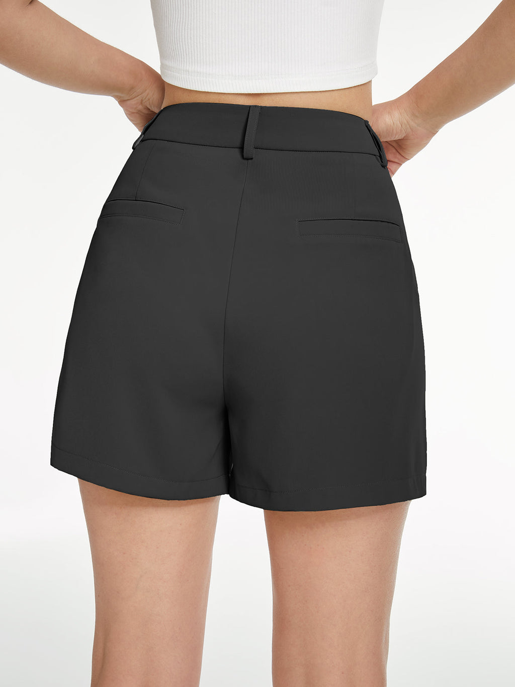 Pastel Theory High-Waisted Pastel Trouser Shorts