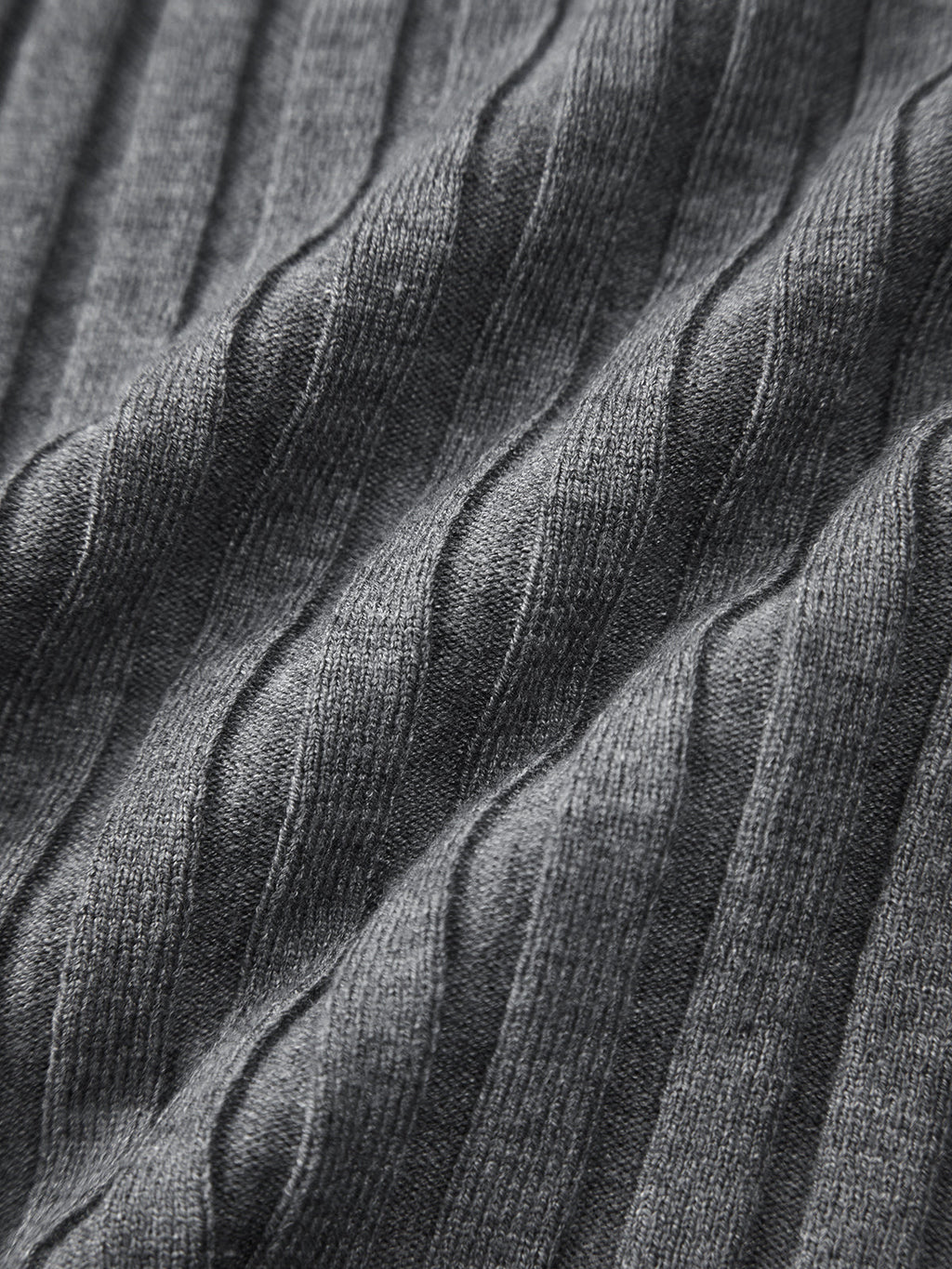 Soft Spoken Solid Textured V-Neck Knit Top