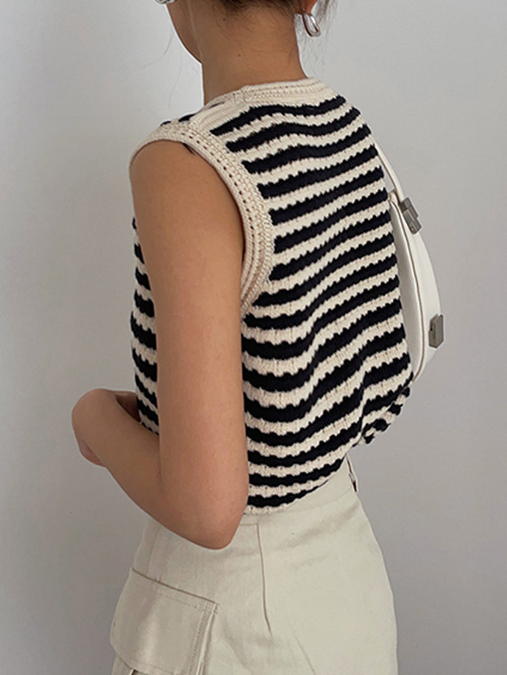Uptown Stripe Sweater Vest