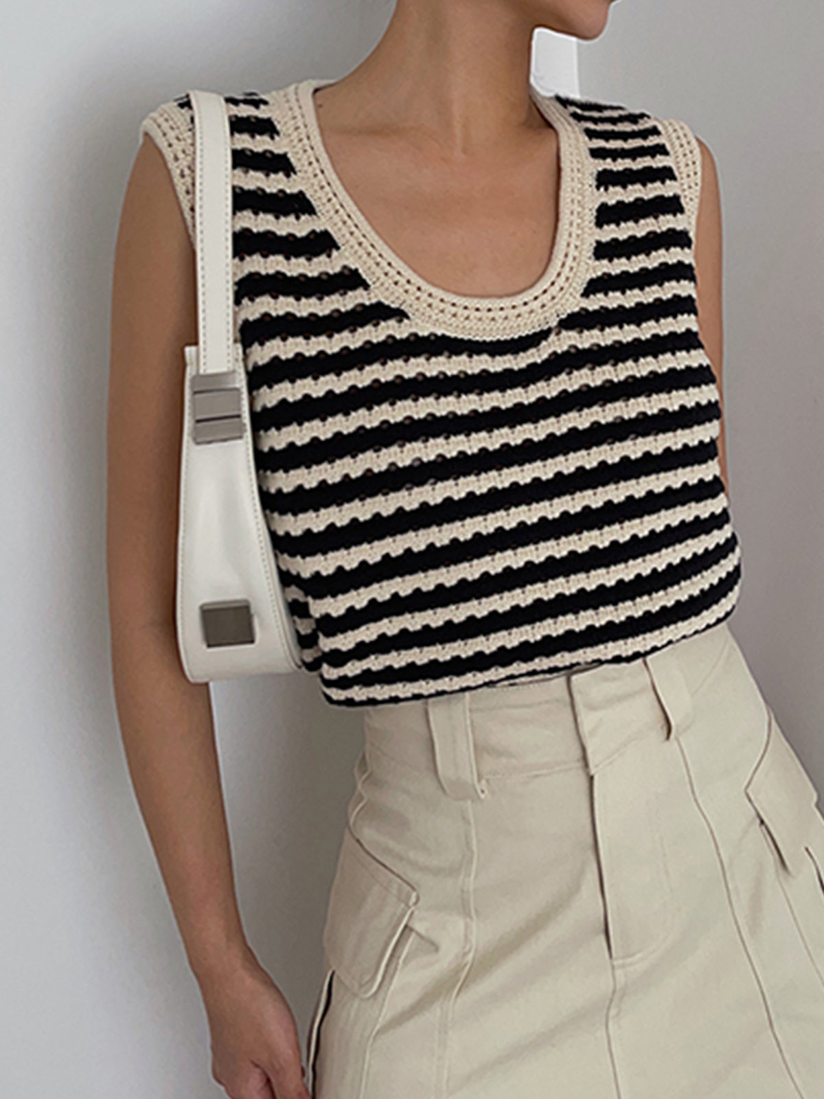 Uptown Stripe Sweater Vest