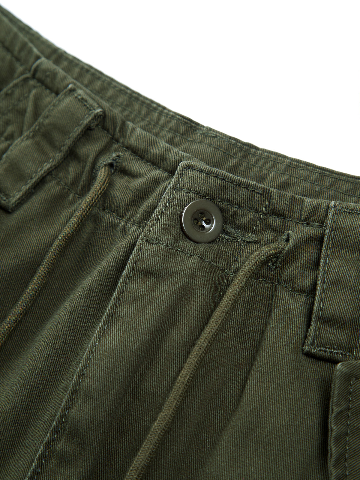 Off Duty Drawstring Cargo Parachute Straight-Leg Pants