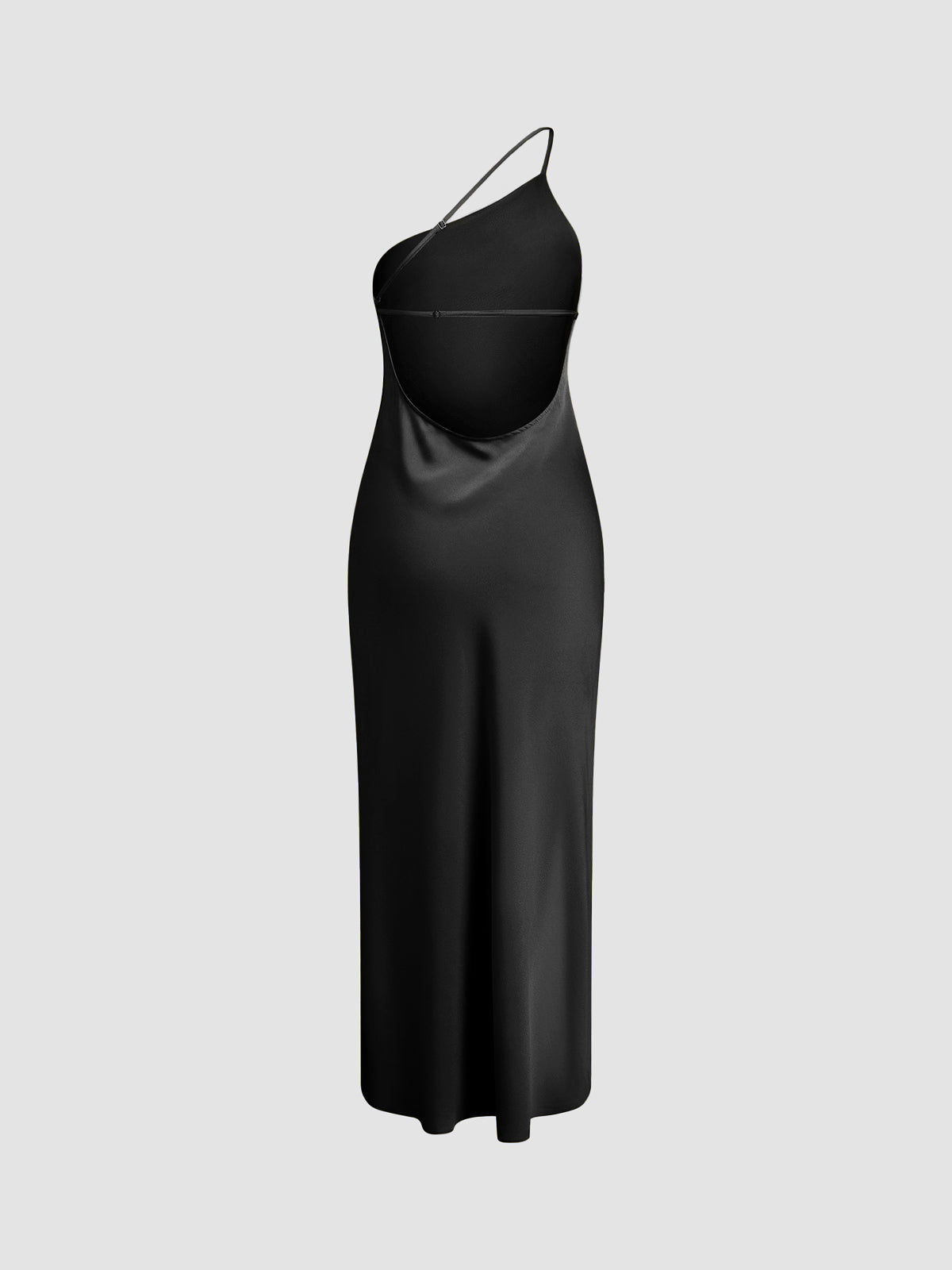 Stargaze Open Back Satin Long Dress