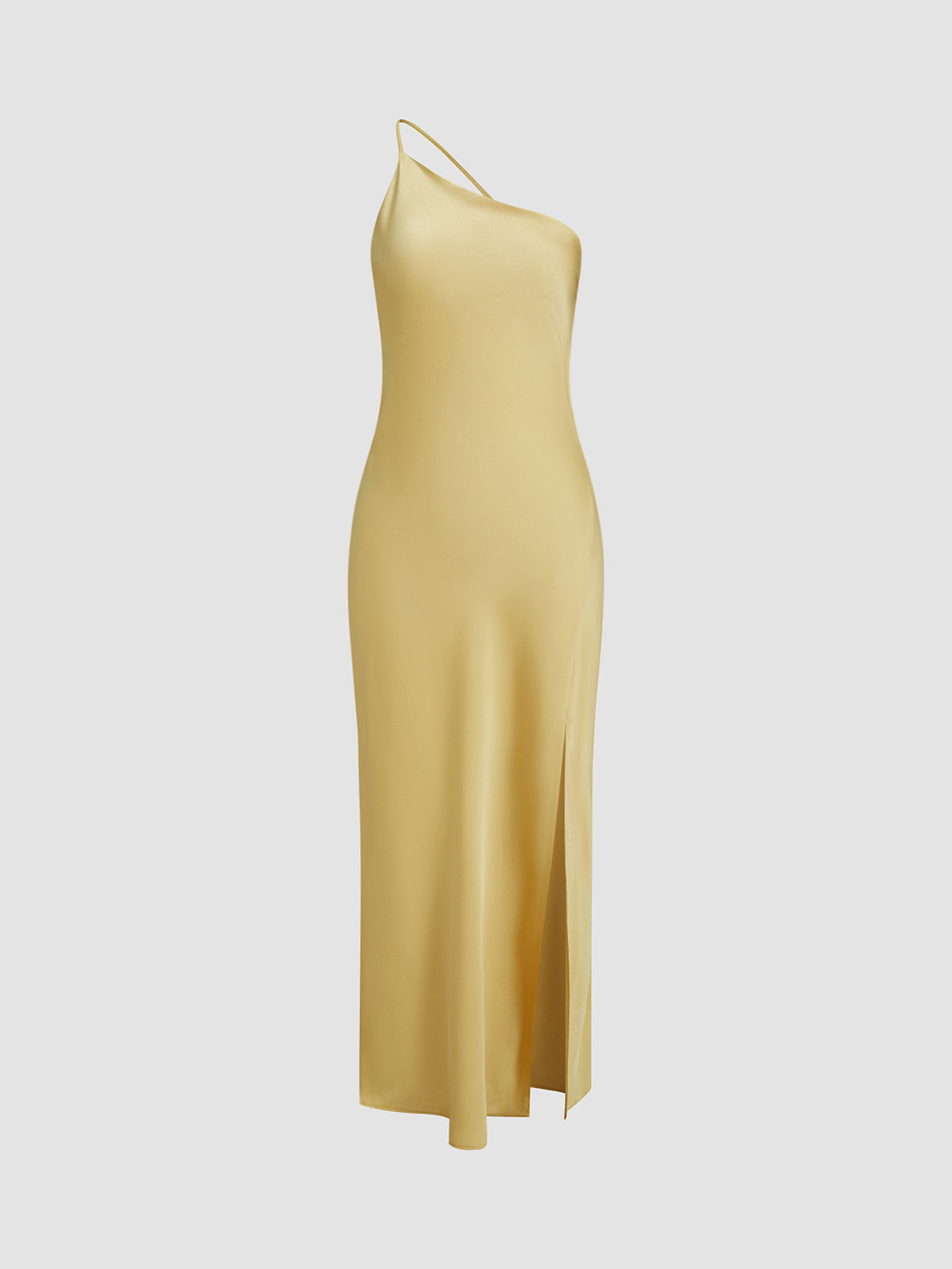 Stargaze Open Back Satin Long Dress