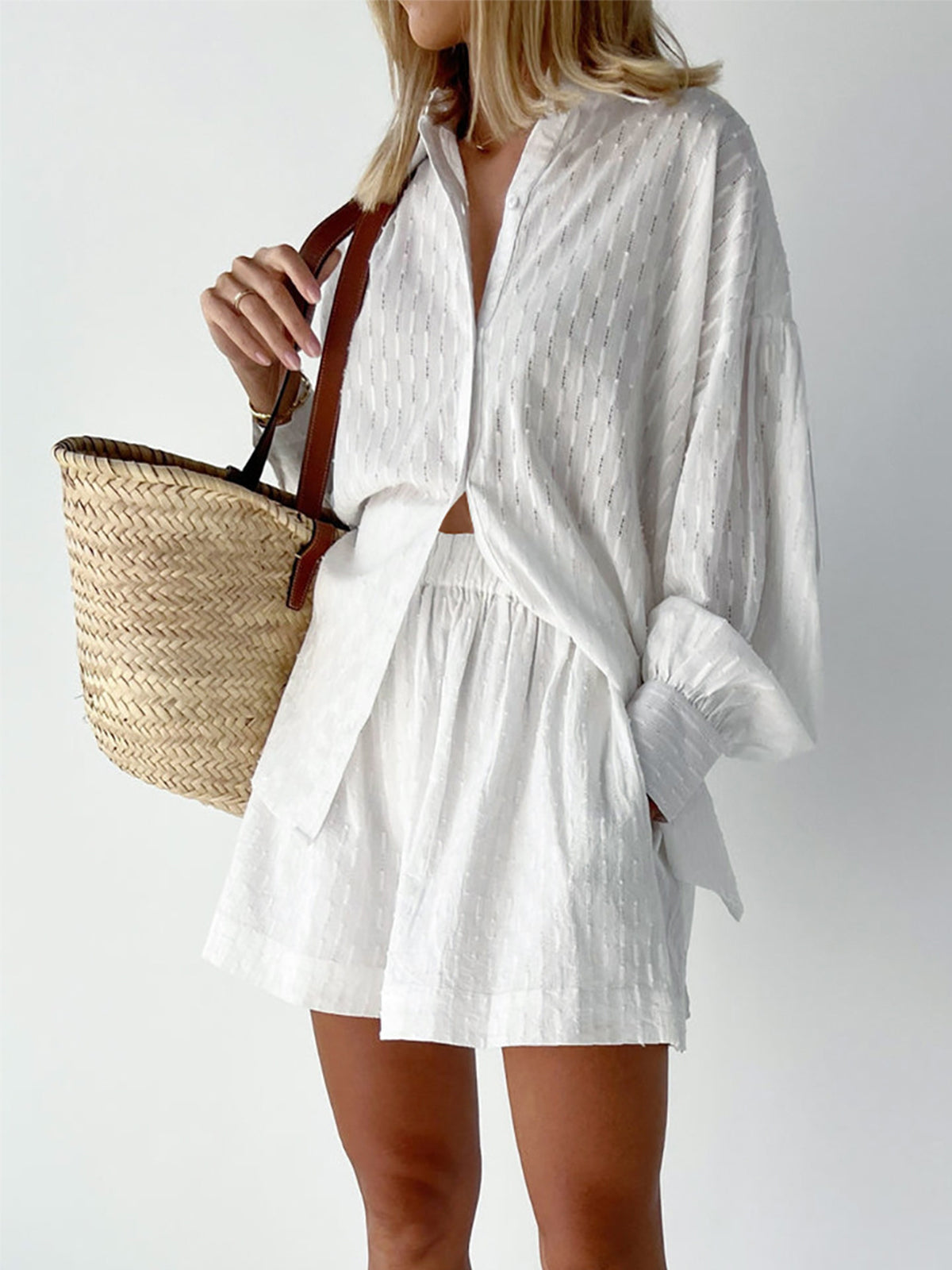 Tina Breathable Two Piece Shorts Set