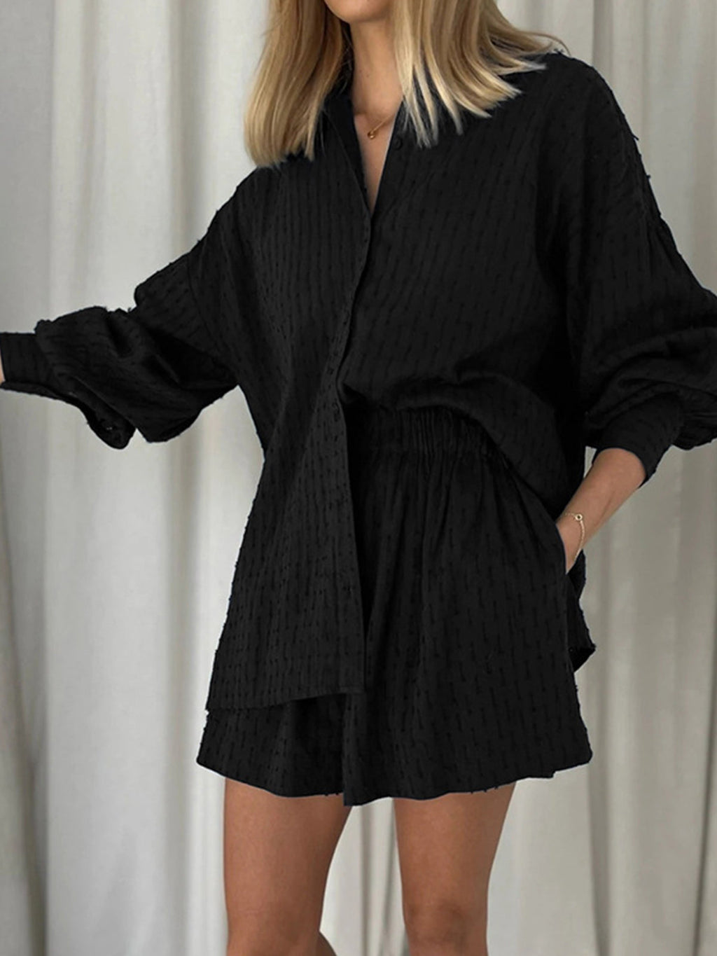 Tina Breathable Two Piece Shorts Set