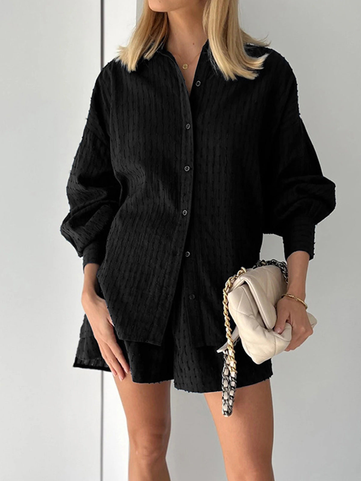 Tina Breathable Two Piece Shorts Set