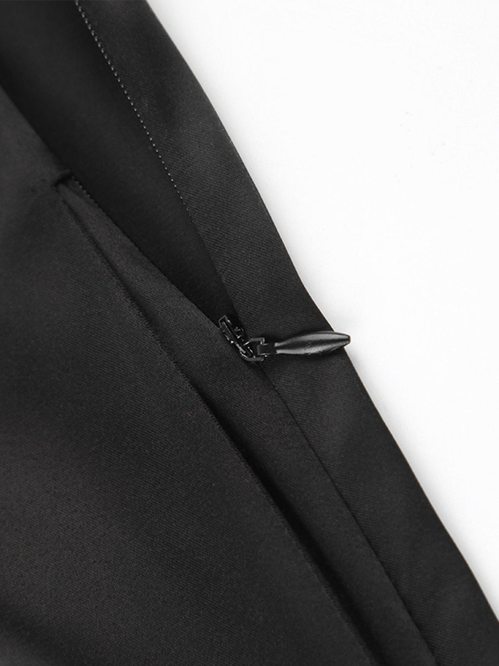 Dream State Oversized Satin Wide-Leg Dress Pants