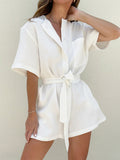Gina Classic Tied Jumpsuit