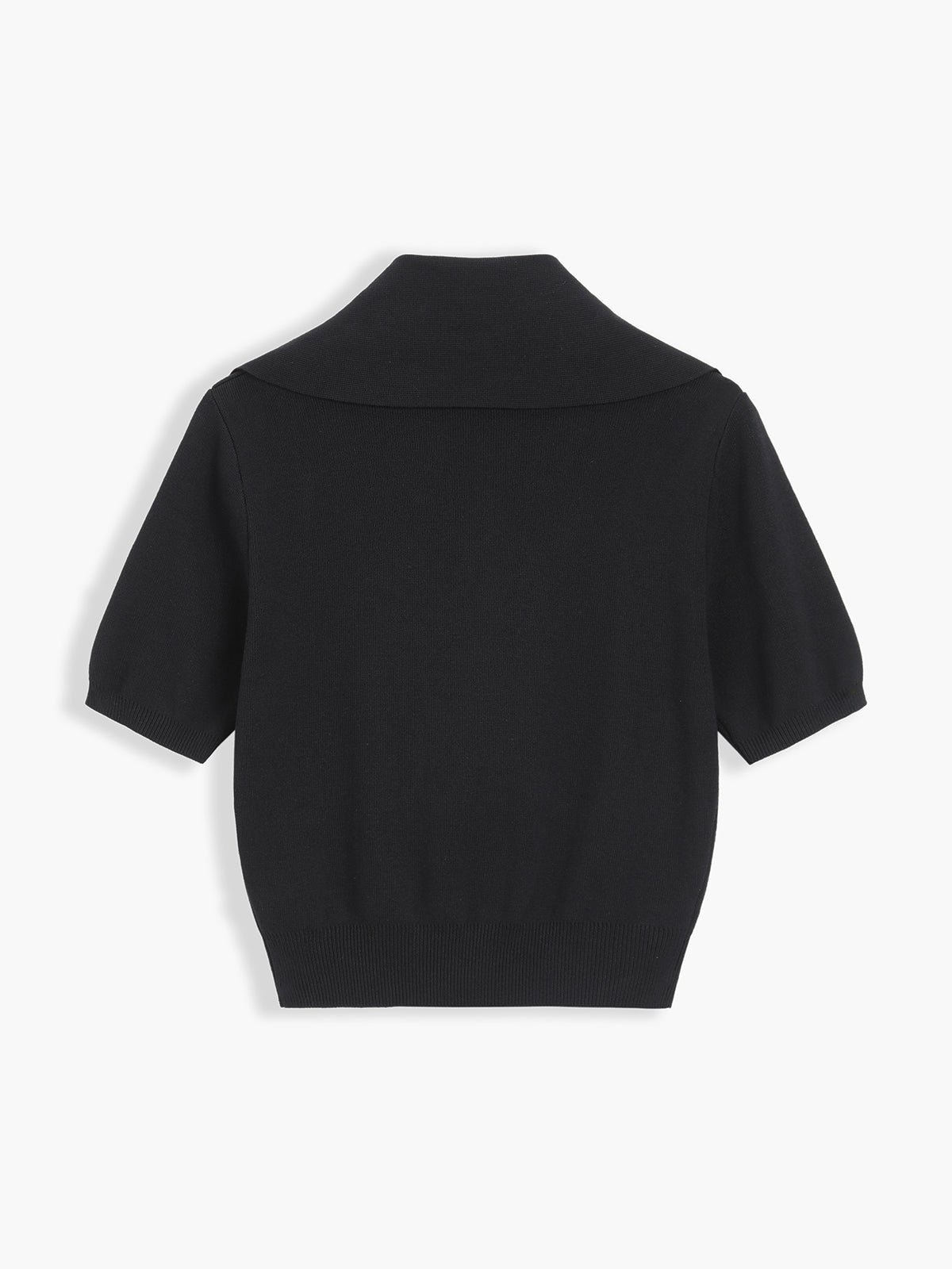 Polished Ease Effortless Collared Top