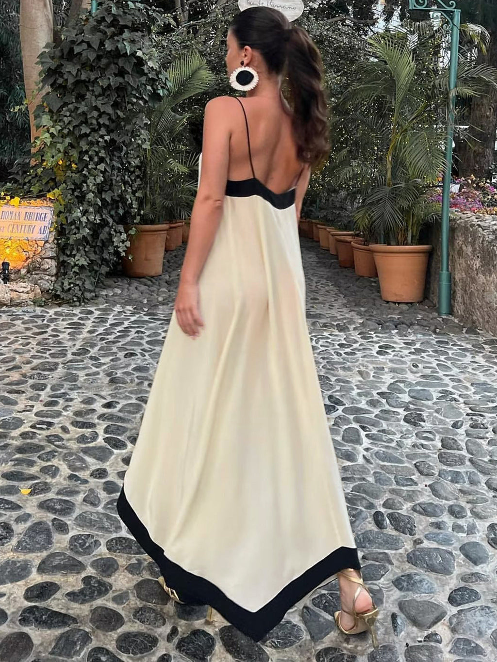 Milano Old Money Slip Long Dress