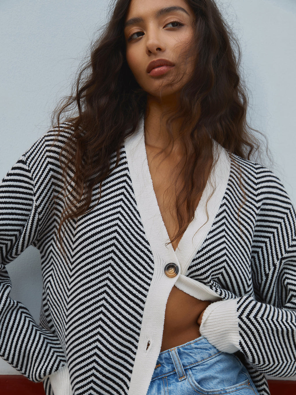 Heathered Ease Oversized Cardigan