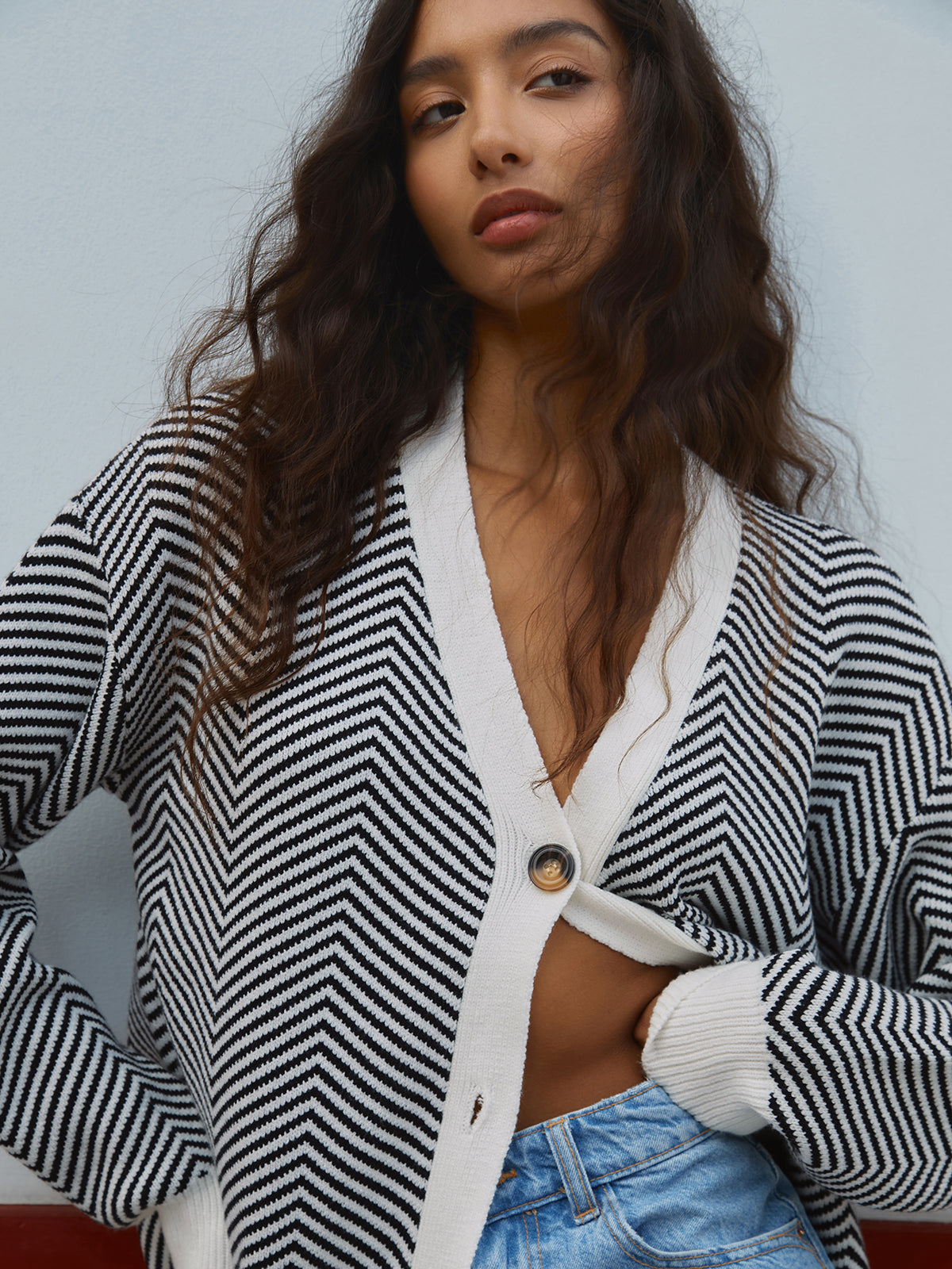 Heathered Ease Oversized Cardigan