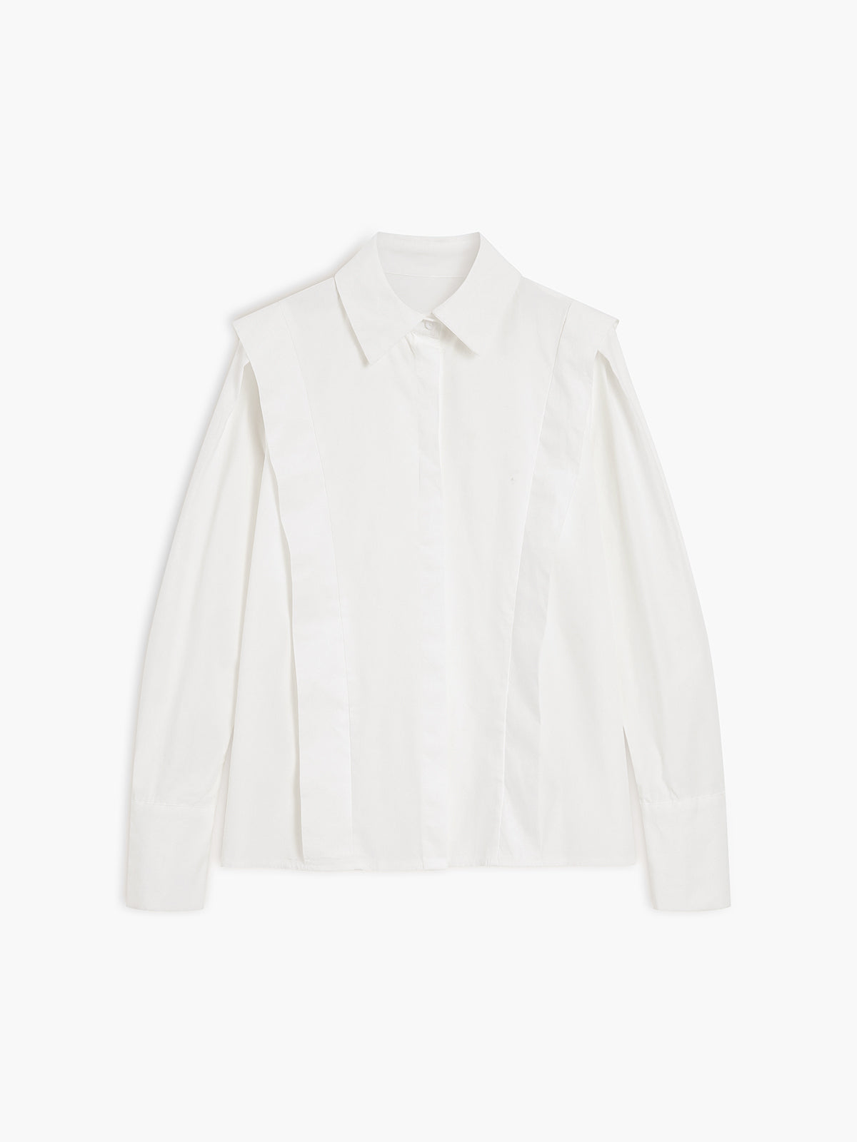 Ava Oversized Classic Button Down Cotton Shirt