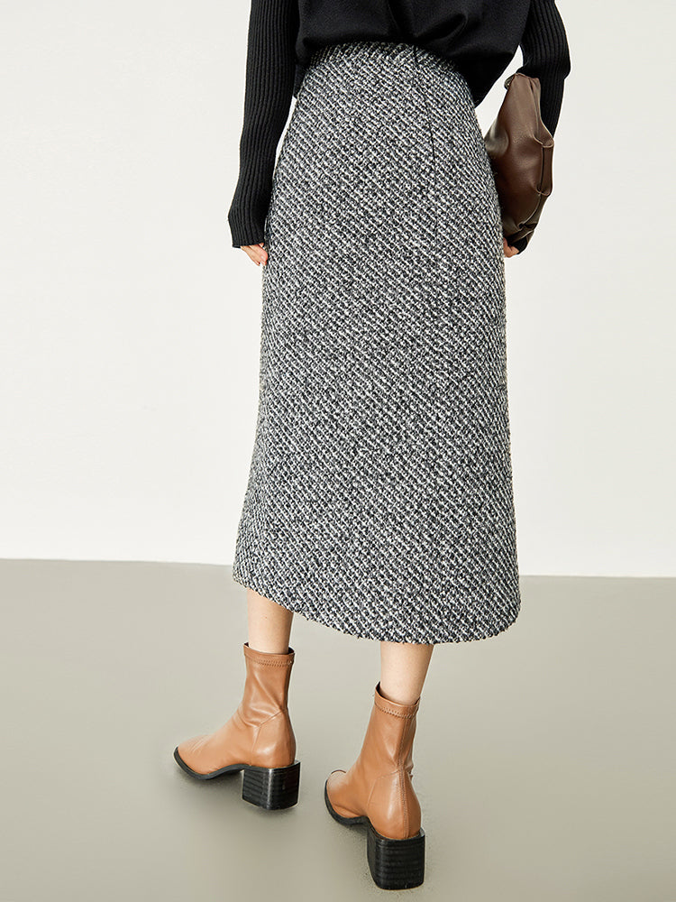 Duchess Button-Down Maxi Skirt