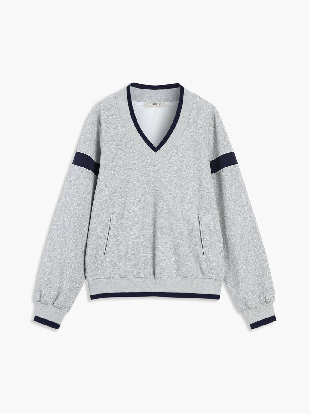 Cozy Luxe Contrast Oversized Sweatshirt