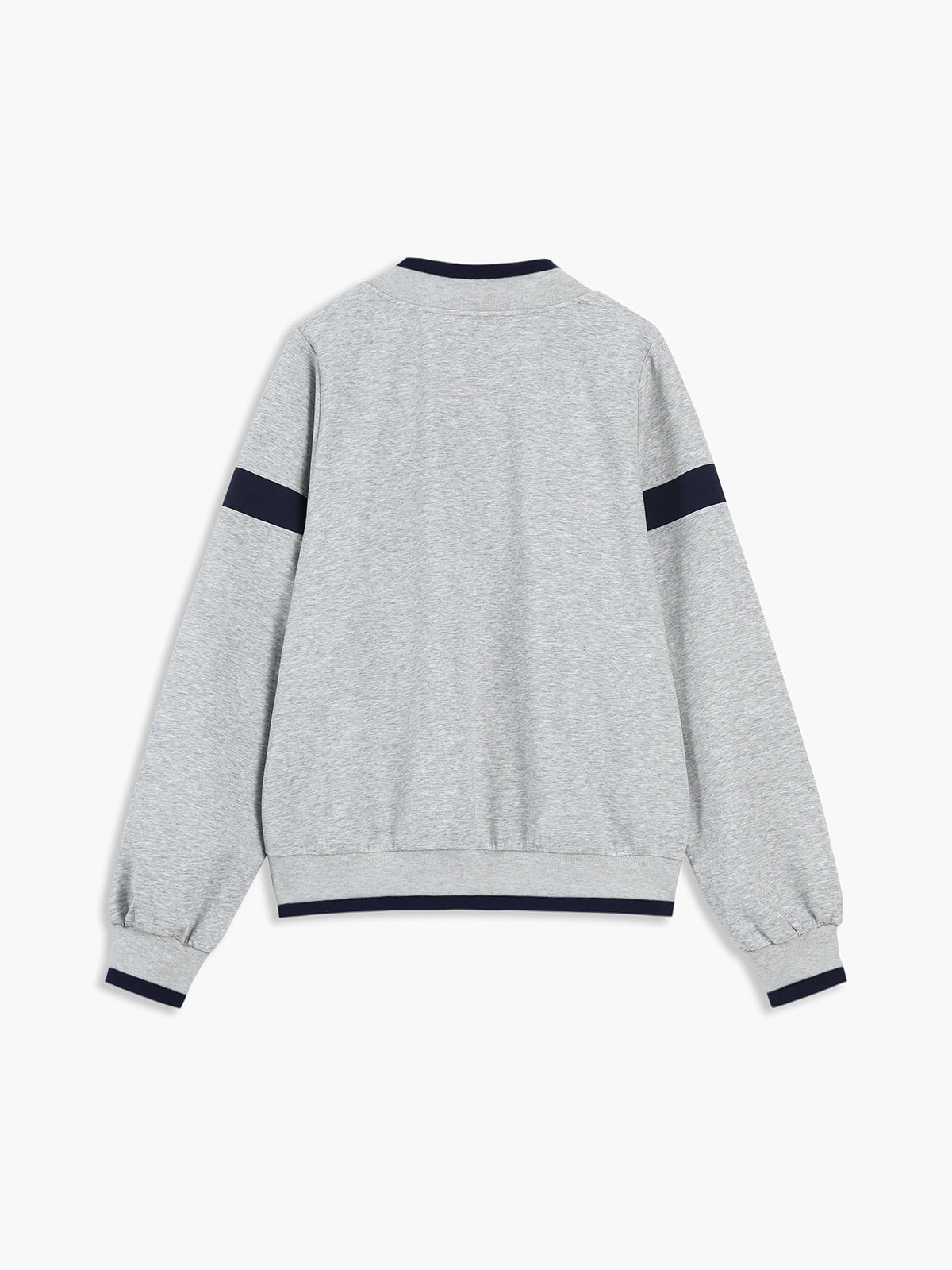 Cozy Luxe Contrast Oversized Sweatshirt