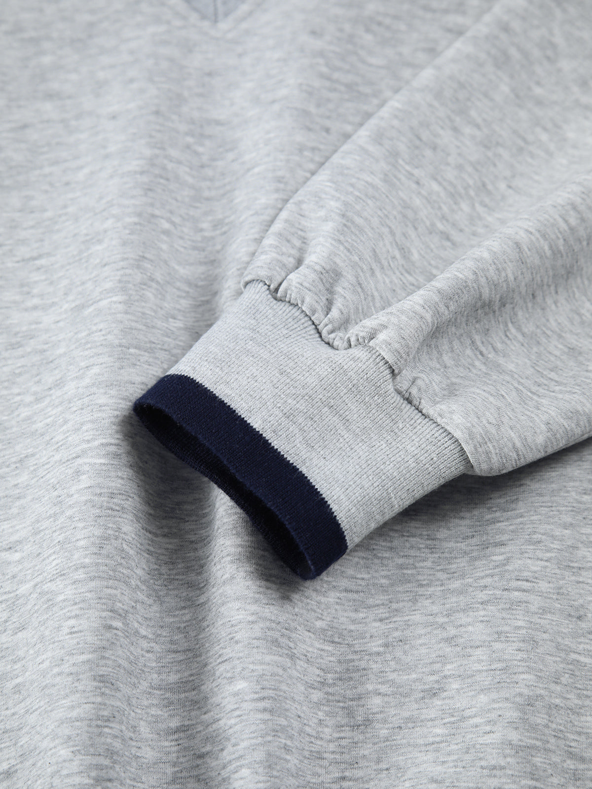 Cozy Luxe Contrast Oversized Sweatshirt