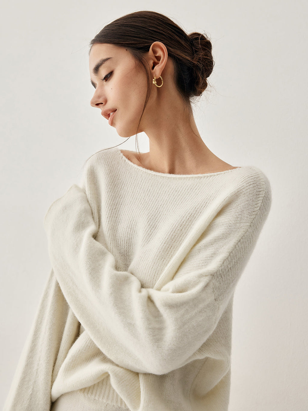 Cozy Girl Oversized Sweater & Skirt Set