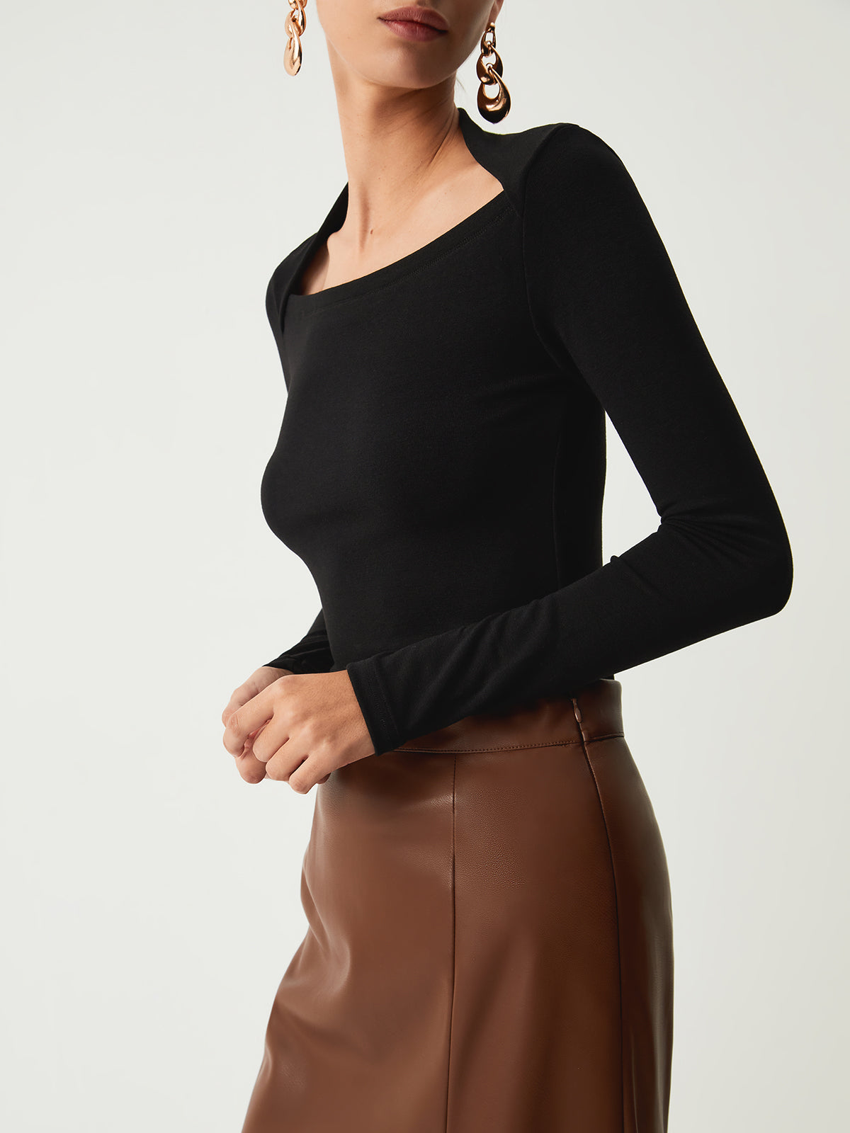 Fresh Start Solid Long Sleeve Shirt