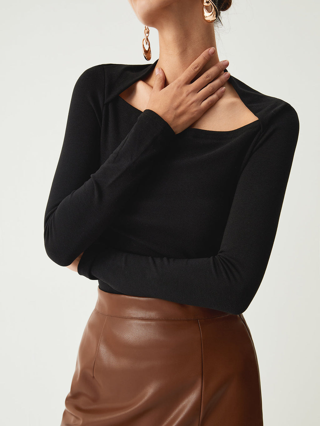 Fresh Start Solid Long Sleeve Shirt