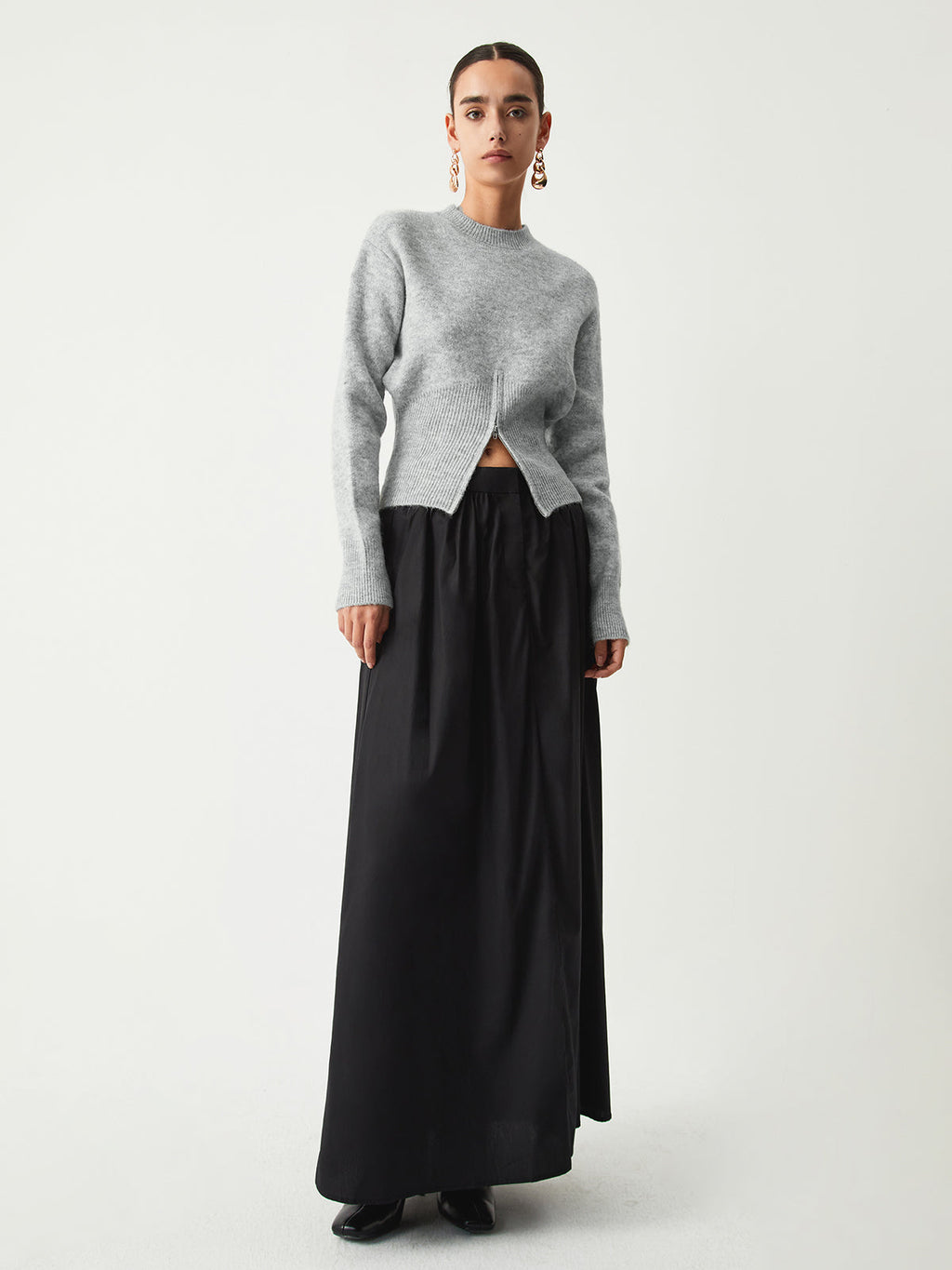 Easy Days Half Zip Plush Fuzzy Sweater