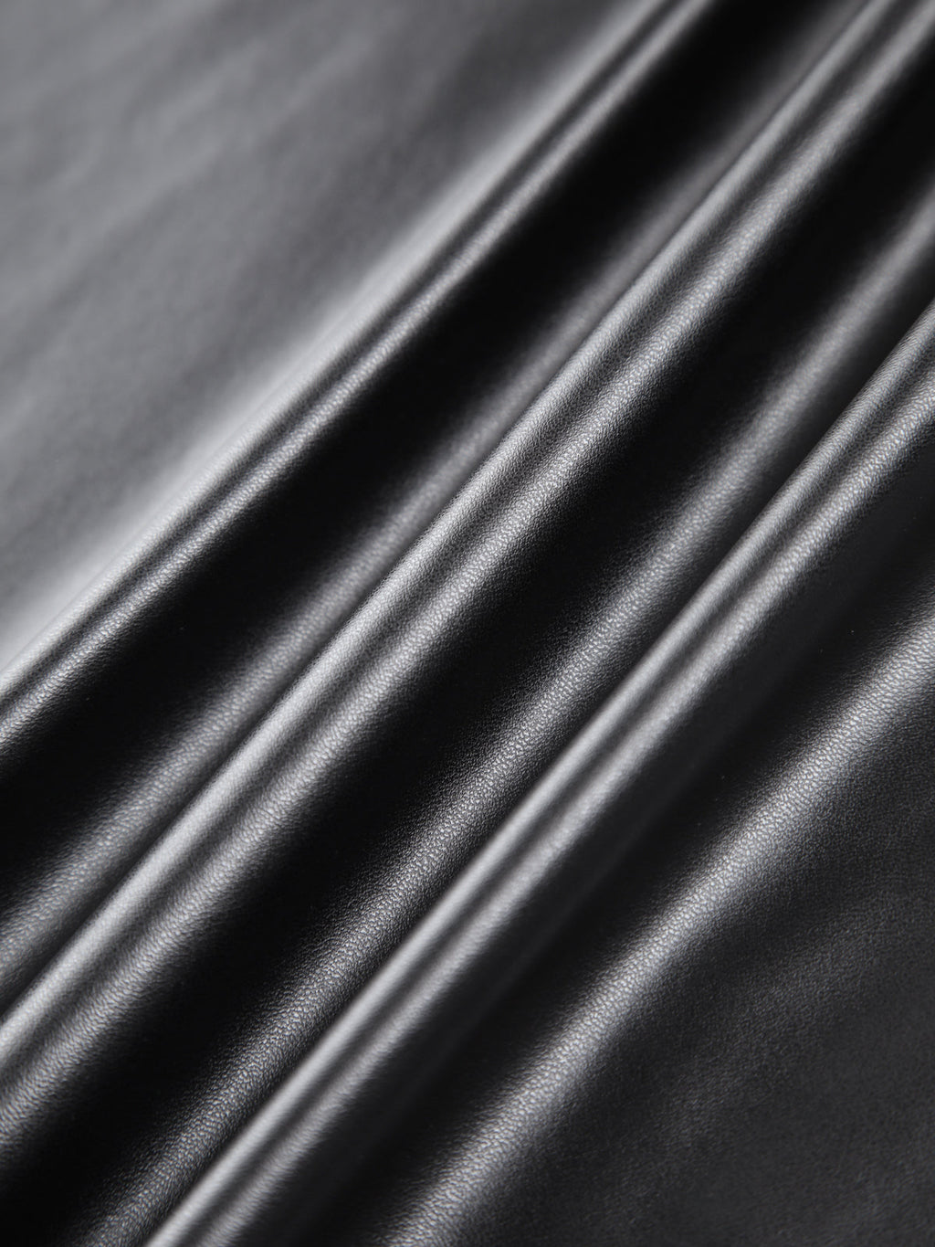 Venus Faux Leather Slit Midi Skirt