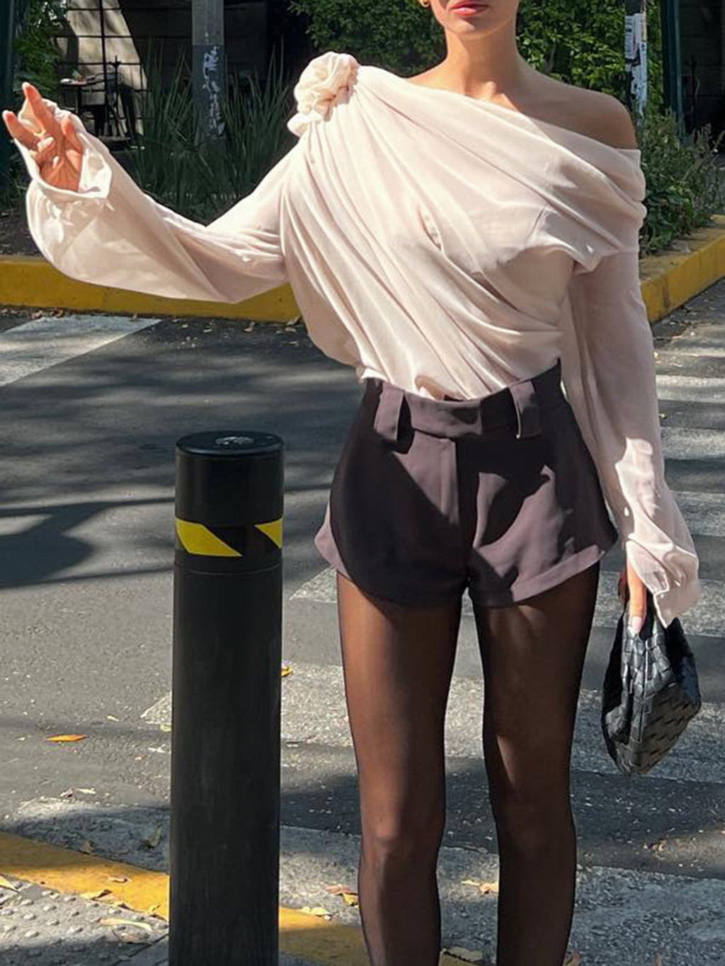 Her Arrival Stylish One Shoulder Blouse