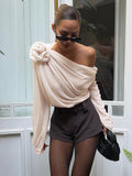 Her Arrival Stylish One Shoulder Blouse